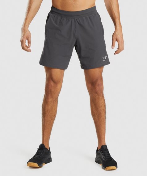 Gymshark Apex 8" Function Kurze Hose Herren Dunkelgrau | 29173UJAW