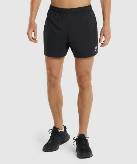 Gymshark Arrival 5" Kurze Hose Herren Schwarz | 98315WJXV