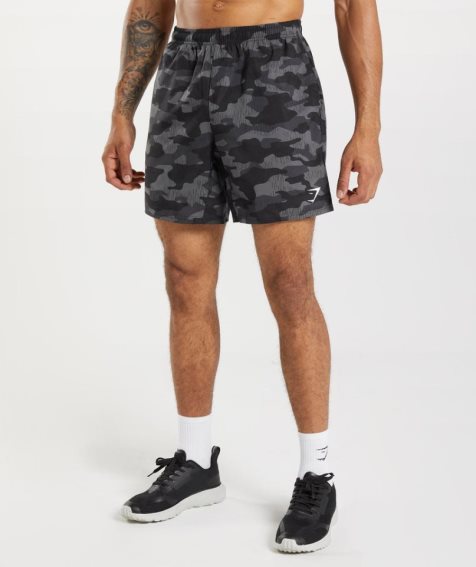 Gymshark Arrival 7" Kurze Hose Herren Camouflage | 38590ROHP