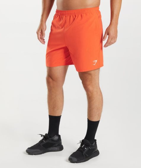 Gymshark Arrival 7" Kurze Hose Herren Orange | 30972XRLM