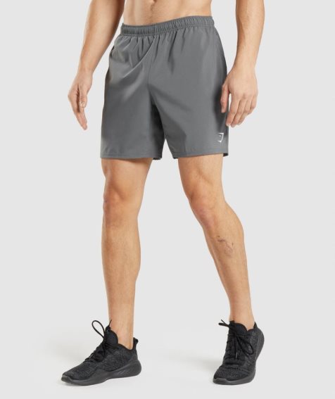 Gymshark Arrival Kurze Hose Herren Grau | 87103SJPQ