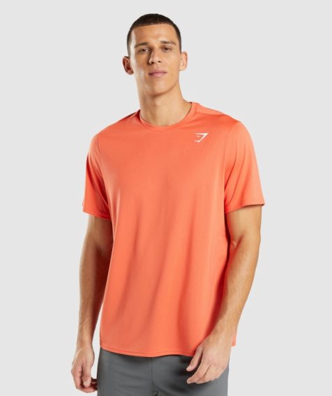 Gymshark Arrival Regular Fit T-shirts Herren Orange | 79186PWCN