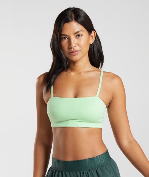 Gymshark Bandeau Sport Bh Damen Mintfarben | 98031PDHQ