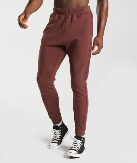 Gymshark Bold React Jogginghose Herren Braun | 47359OSBG