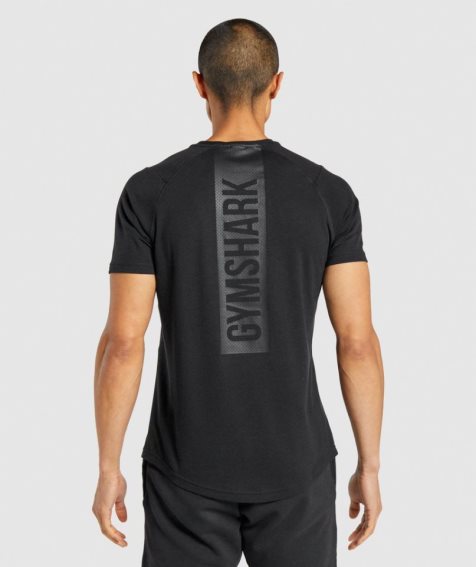 Gymshark Bold T-shirts Herren Schwarz | 92068EFYX