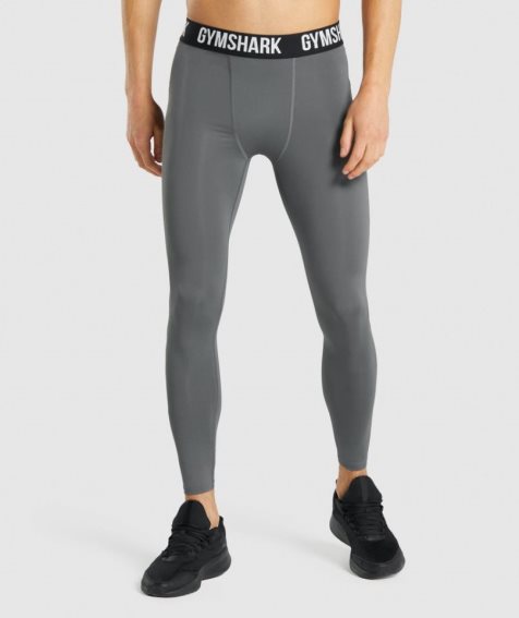 Gymshark Element Baselayer Leggings Herren Grau | 40576TJOV