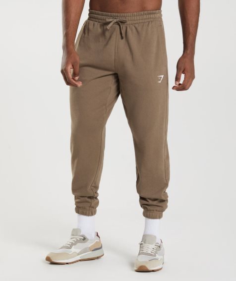 Gymshark Essential Oversized Jogginghose Herren Braun | 57312URXG