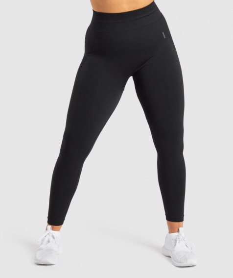 Gymshark Flex High Waisted Leggings Damen Schwarz | 02451XLPQ