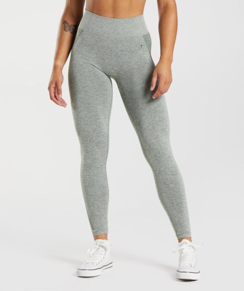 Gymshark Flex High Waisted Leggings Damen Grau | 03871HRPA