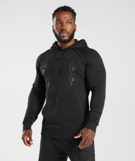 Gymshark Legacy Hoodie Herren Schwarz | 57810XSNA