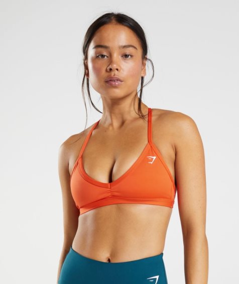 Gymshark Minimal Sport Bh Damen Orange | 14057SGWZ