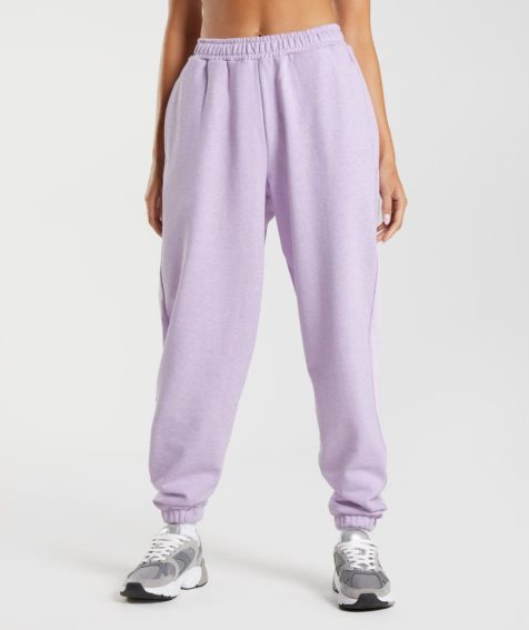 Gymshark Rest Day Sweats Jogginghose Damen Helllila | 60792QSTR