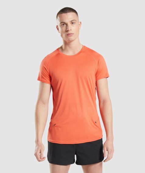 Gymshark Speed Evolve T-shirts Herren Orange | 82063VDSU