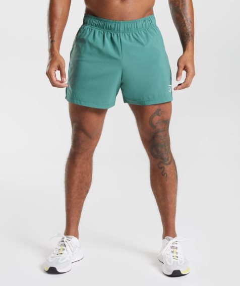 Gymshark Sport 5" Kurze Hose Herren Türkis | 73521RQIF