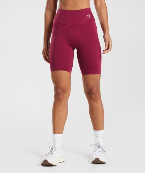 Gymshark Sport Cycling Kurze Hose Damen Fuchsie | 68153XECT