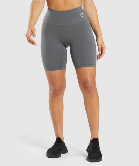 Gymshark Sport Cycling Kurze Hose Damen Grau | 74621OLQK