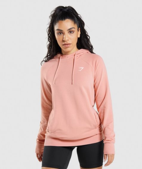 Gymshark Sport Hoodie Damen Rosa | 80793TEPL