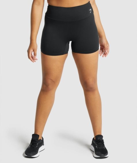 Gymshark Sport Kurze Hose Damen Schwarz | 97052CNRZ