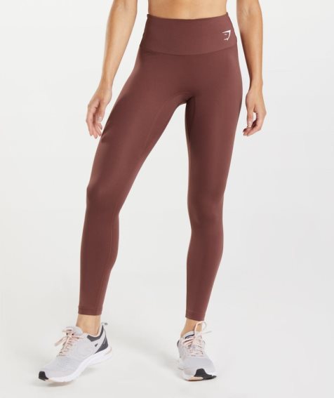 Gymshark Sport Leggings Damen Braun | 80791UWIX