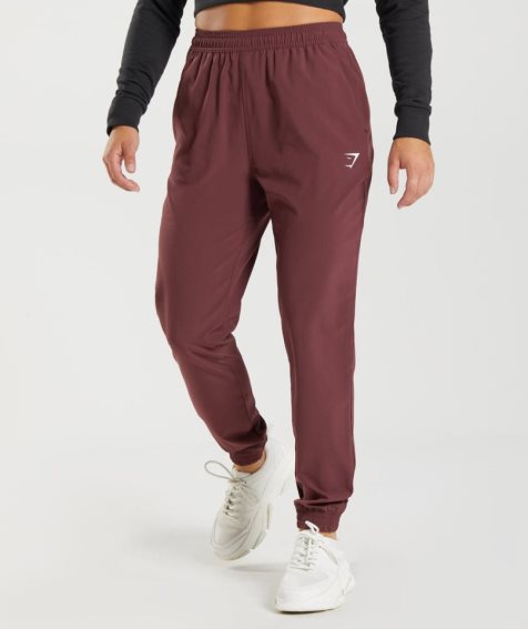 Gymshark Sport Woven Jogginghose Damen Dunkelbraun | 85724YJFL