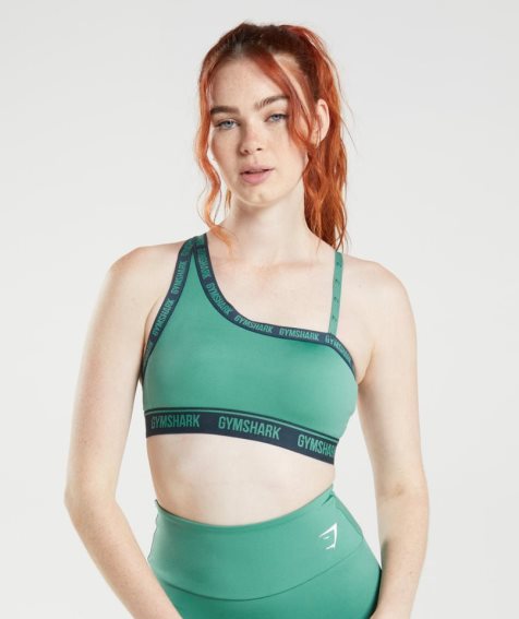 Gymshark Strike Sport Bh Damen Grün | 90415XUSQ