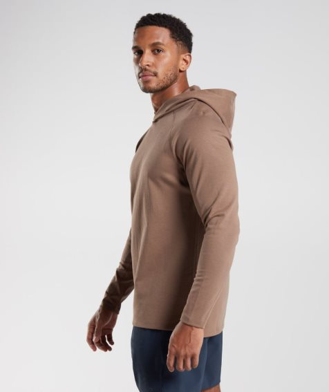 Gymshark Studio Hoodie Herren Braun | 36285VBDF