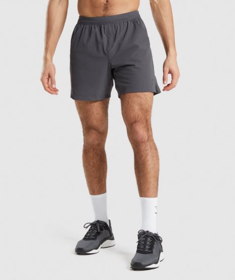 Gymshark Studio Kurze Hose Herren Dunkelgrau | 25086FUSO