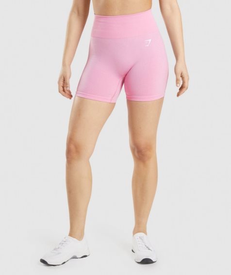 Gymshark Vital Seamless 2.0 Kurze Hose Damen Rosa | 36194OABG