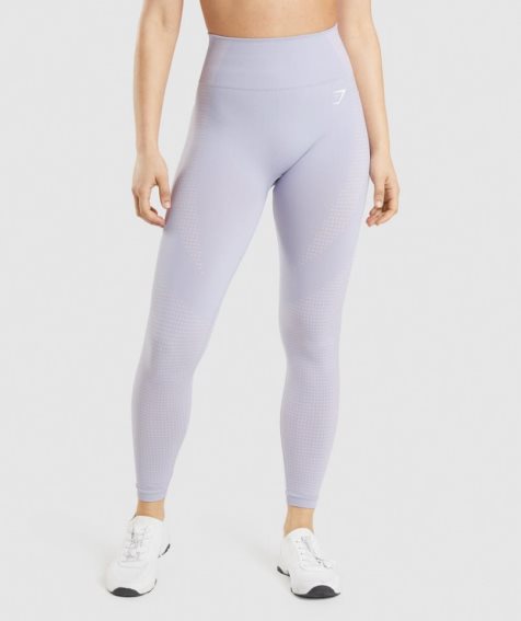 Gymshark Vital Seamless 2.0 Leggings Damen Hellblau | 02587ADSM