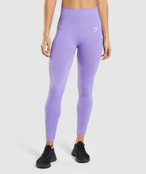 Gymshark Vital Seamless 2.0 Leggings Damen Lavendel | 18579RZUV