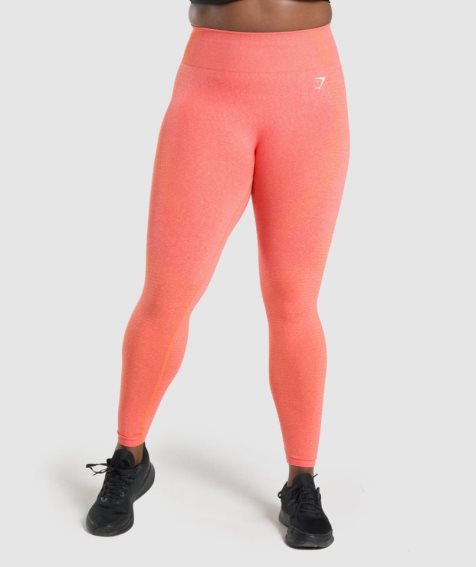 Gymshark Vital Seamless 2.0 Leggings Damen Orange | 63172BLTQ