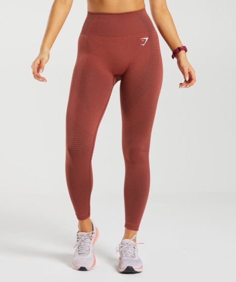 Gymshark Vital Seamless 2.0 Leggings Damen Braun | 90567ASUM