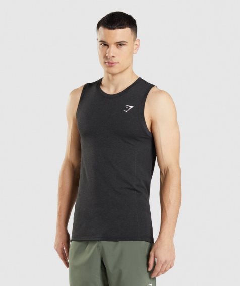 Gymshark Vital Seamless Light Muskelshirt Herren Schwarz | 47261WOTD