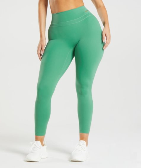 Gymshark Whitney High Rise Leggings Damen Grün | 89357UOXA