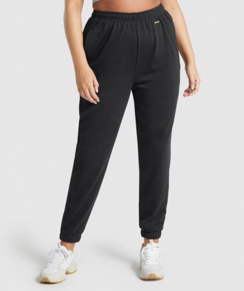 Gymshark Whitney Loose Jogginghose Damen Schwarz | 79086VLRK