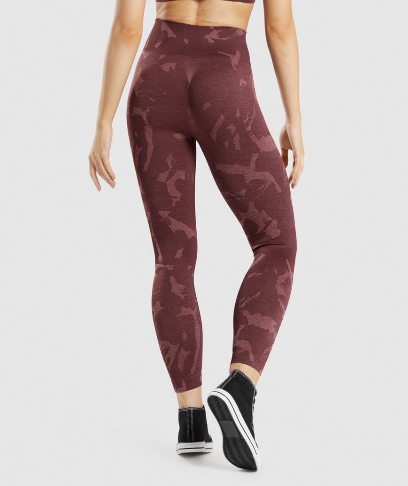 Gymshark Adapt Camo Seamless Leggings Damen Braun | 25901ORJN