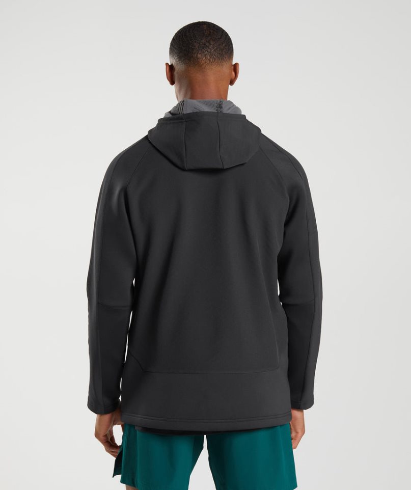 Gymshark Apex Jacke Herren Schwarz | 78195GTDA