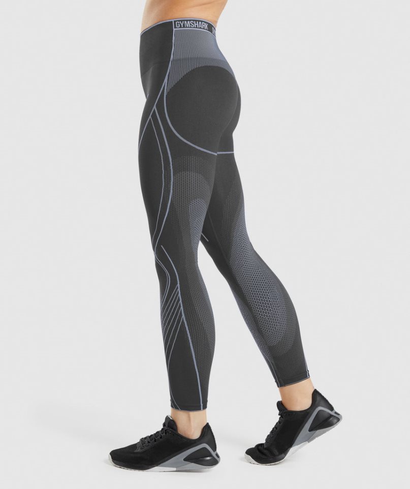 Gymshark Apex Seamless High Rise Leggings Damen Schwarz | 23816DVPB