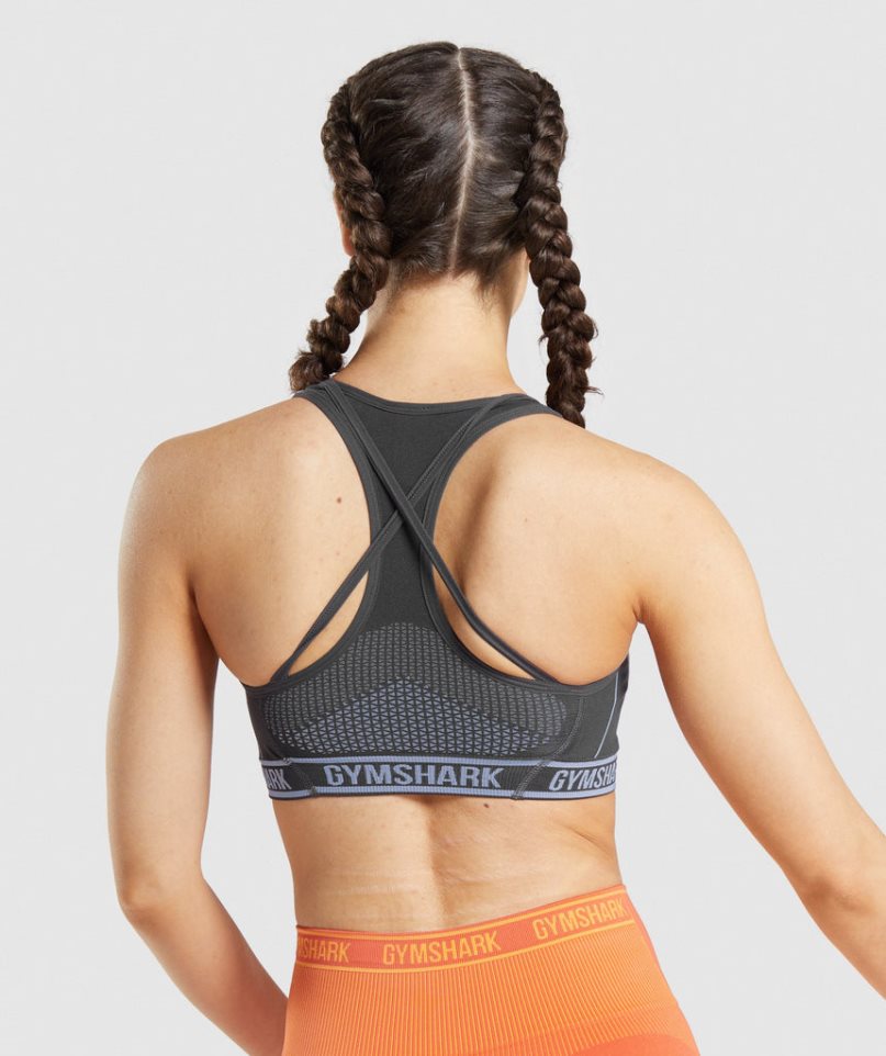 Gymshark Apex Seamless Sport Bh Damen Schwarz | 86712FAEI