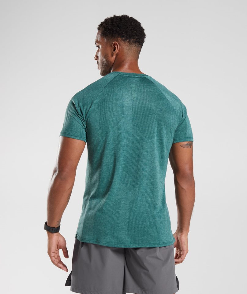 Gymshark Apex T-shirts Herren Grün | 71536APTR