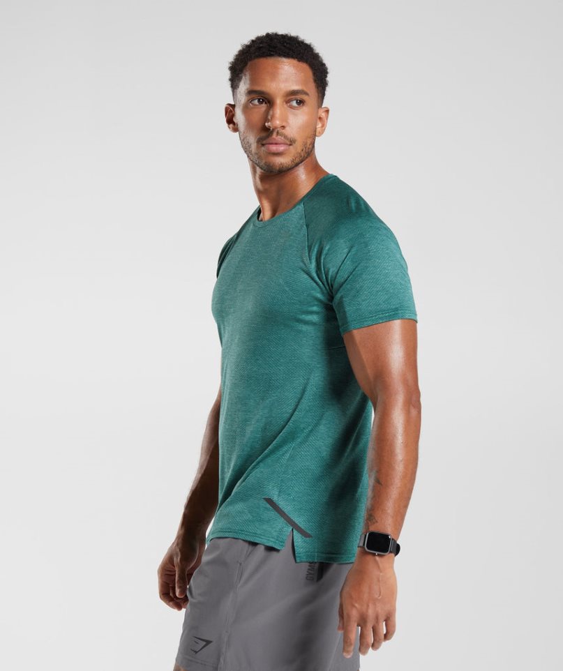 Gymshark Apex T-shirts Herren Grün | 71536APTR