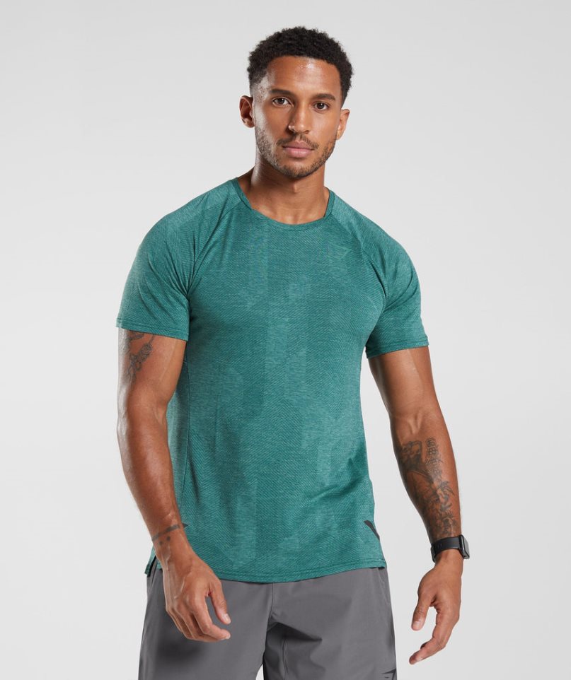 Gymshark Apex T-shirts Herren Grün | 71536APTR