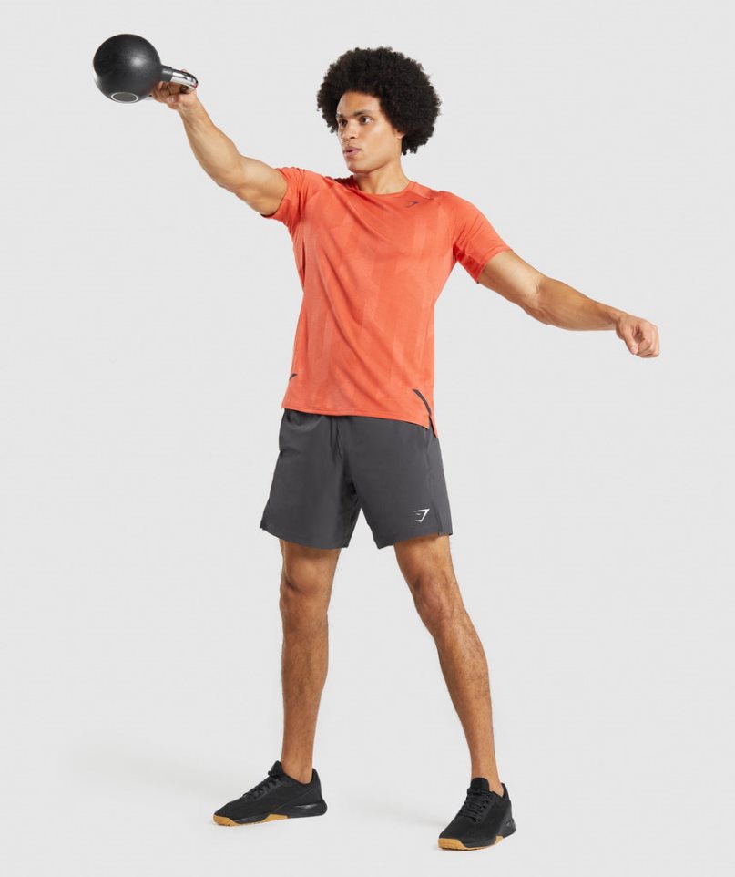 Gymshark Apex T-shirts Herren Orange | 03768HONE