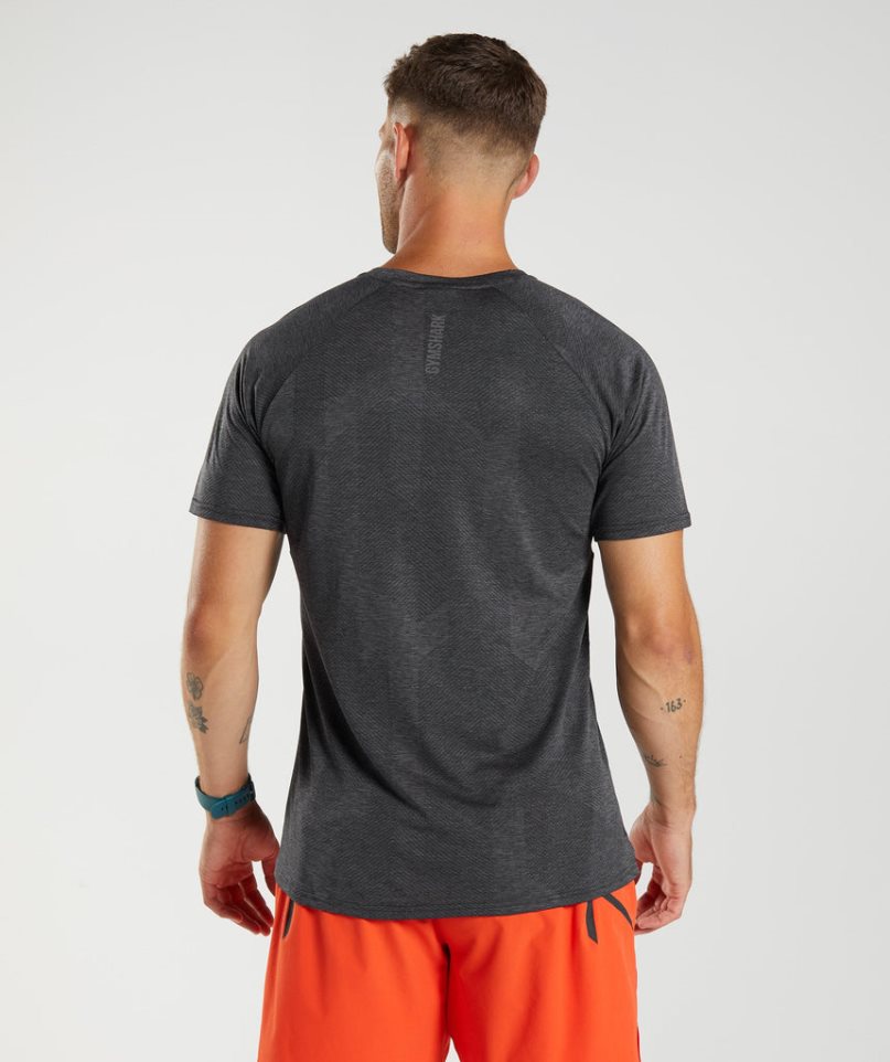 Gymshark Apex T-shirts Herren Schwarz | 83507RGTM