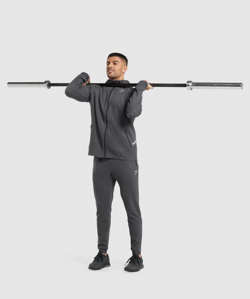 Gymshark Apex Technical Jacke Herren Dunkelgrau | 27386FVAL