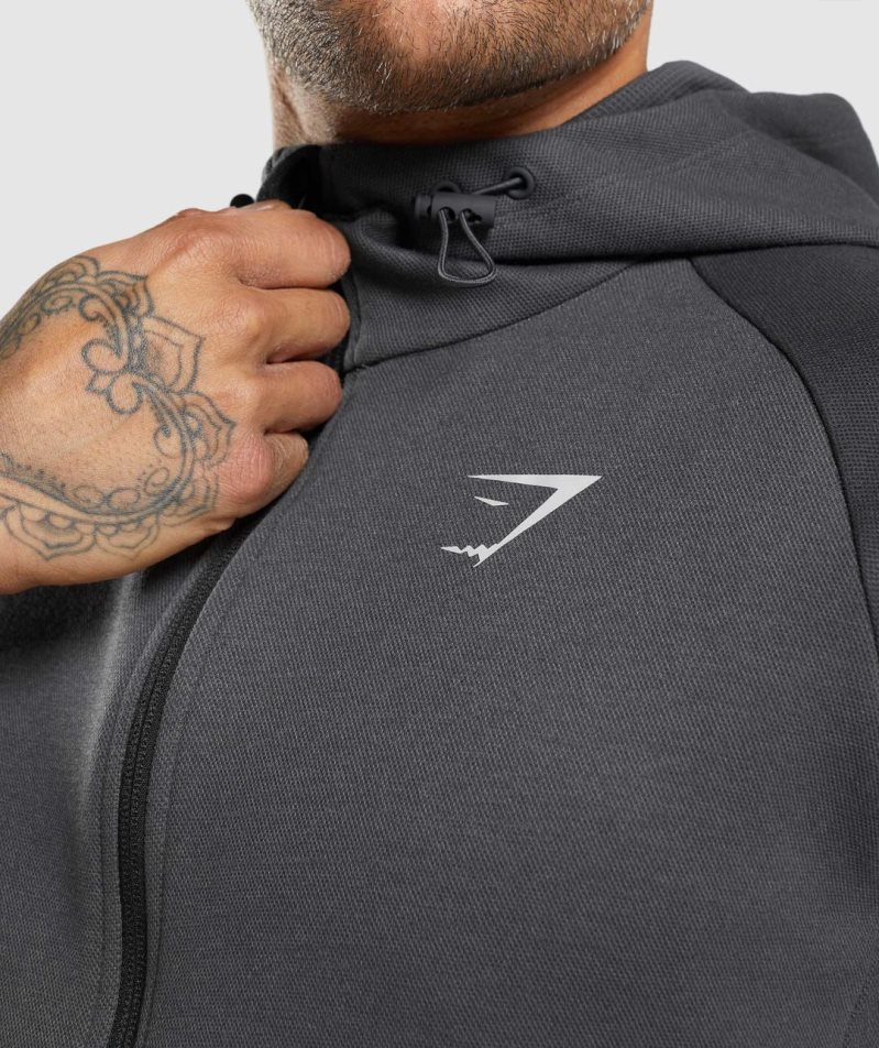 Gymshark Apex Technical Jacke Herren Dunkelgrau | 27386FVAL