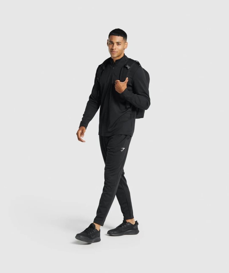 Gymshark Arrival Knit Jogginghose Herren Schwarz | 49613IMOW