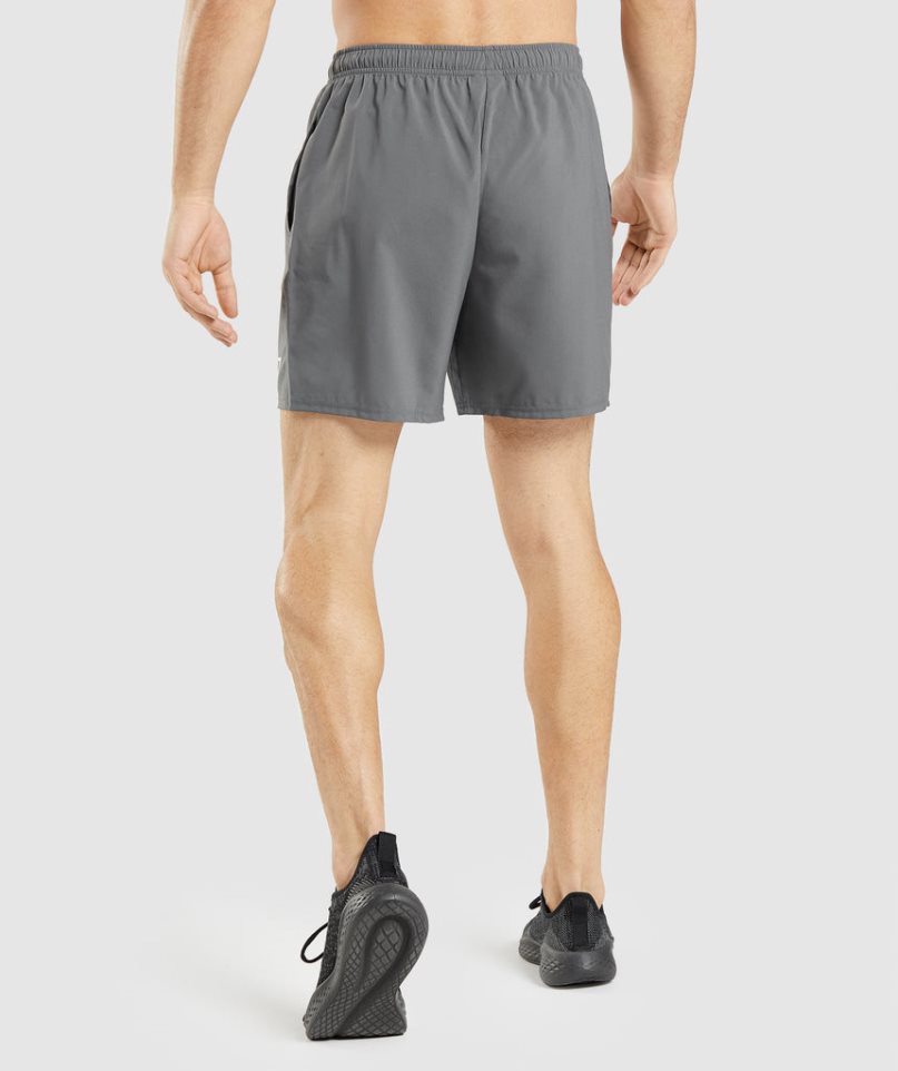 Gymshark Arrival Kurze Hose Herren Grau | 87103SJPQ