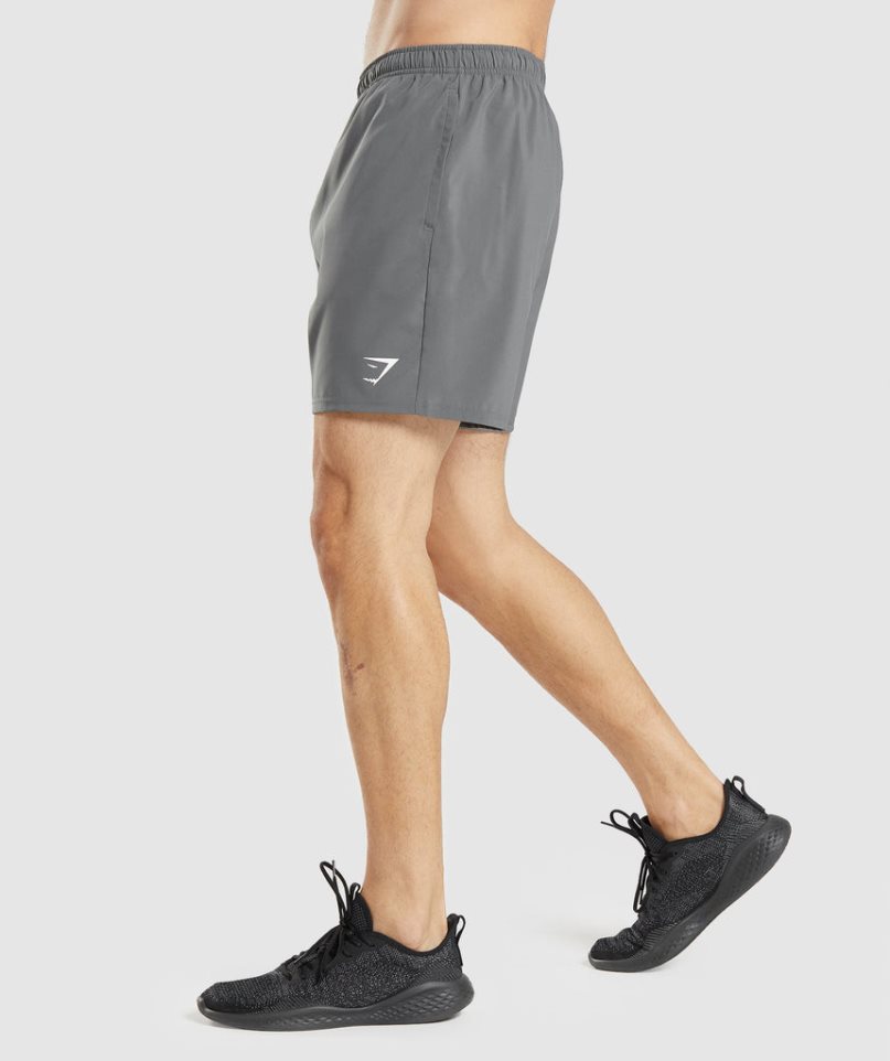 Gymshark Arrival Kurze Hose Herren Grau | 87103SJPQ