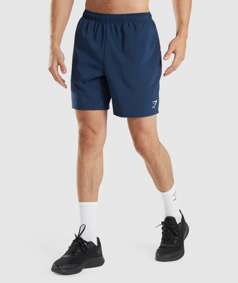 Gymshark Arrival Kurze Hose Herren Navy | 01642FSVB